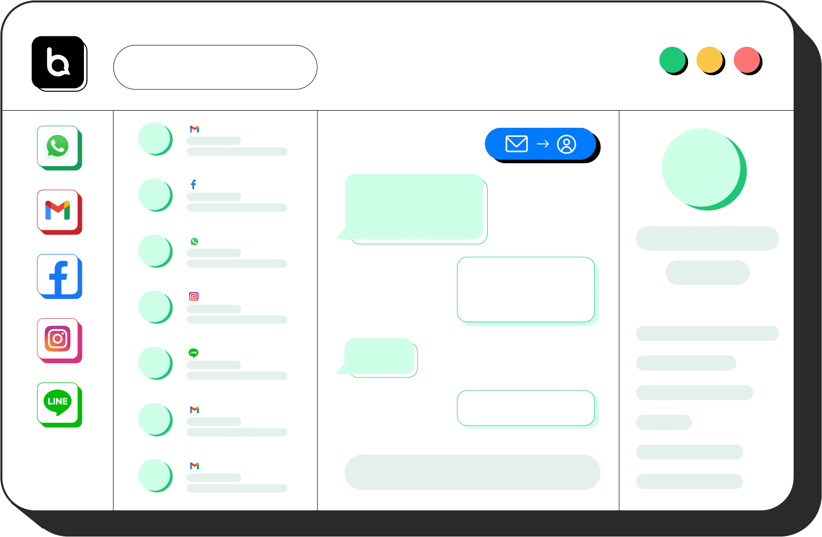 BOW Conversation Management Platform UI